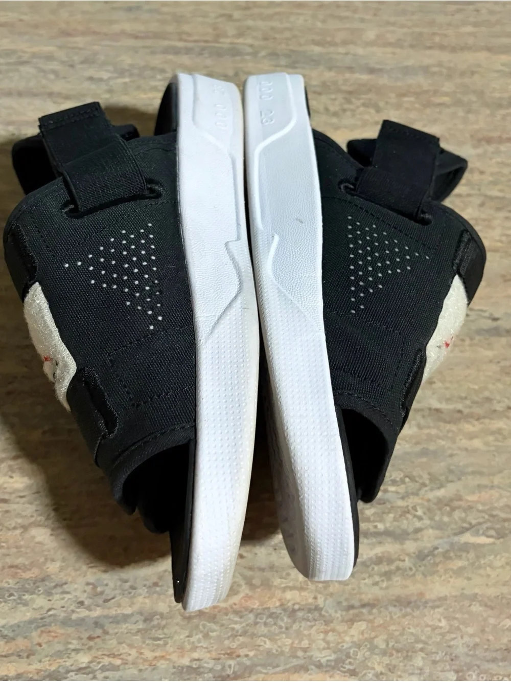 Nike Jordan LS Comfort CZ0791-006 Black Strap Slides Sandals